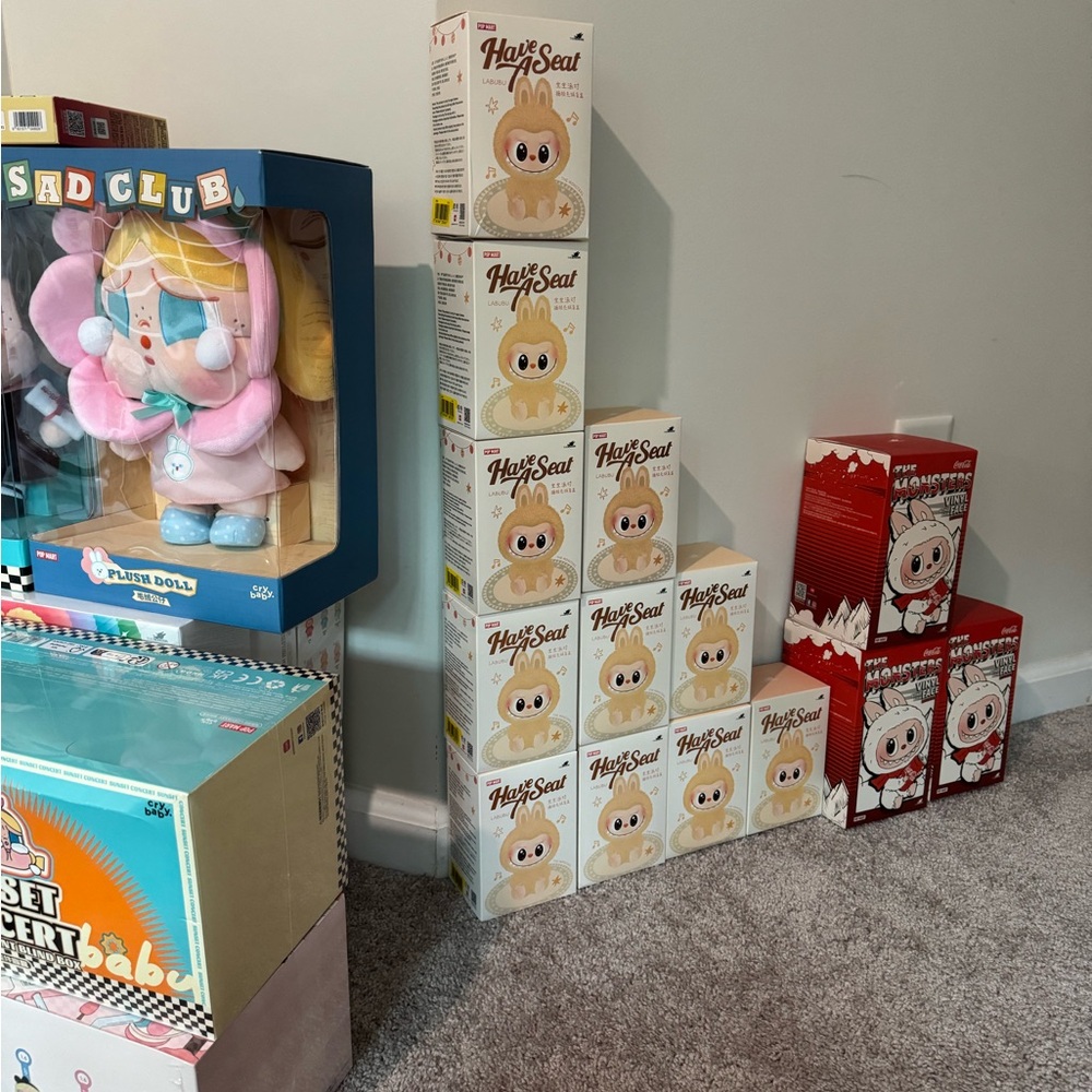 POP MART THE MONSTERS Labubu Have A Seat
